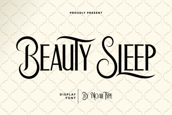 Beauty Sleep Font for Handmade Creations