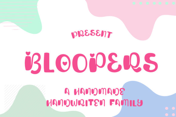 Bloopers: A Joyful Display Font for Creative Projects