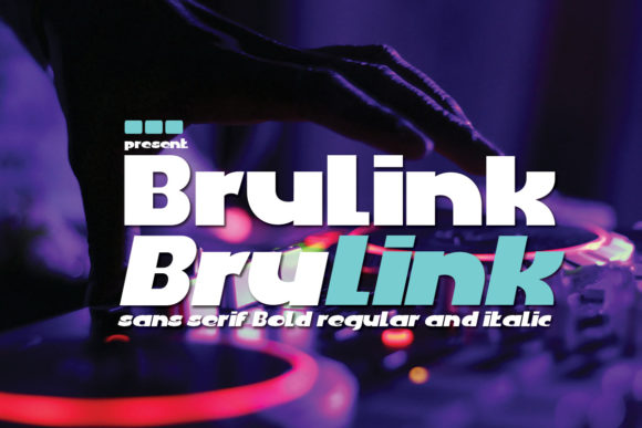 Brulink: A Bold Display Font for Impactful Branding