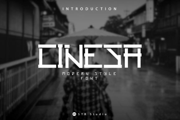 Cinesa Font for Handmade and Commercial Craft Projects