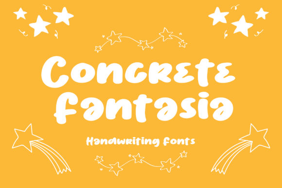 Concrete Fantasia: A Joyful Display Font for Creative Projects