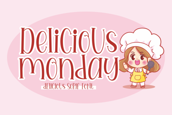 Delicious Monday: A Playful Font for Food and Hospitality Brands