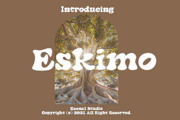 Eskimo Display Font for Trendy Branding Projects