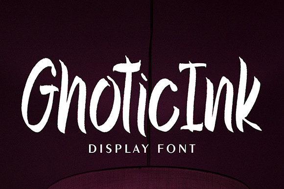 Ghotic Ink Font for Handmade Creations