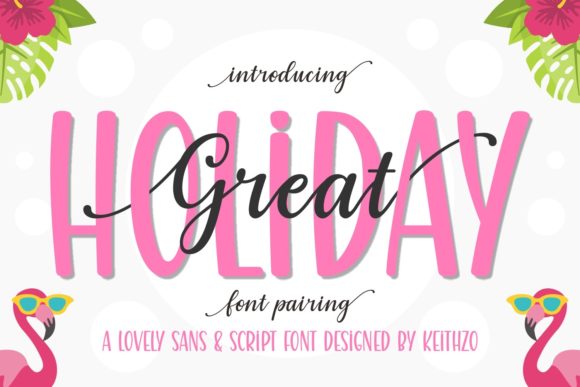 Great Holiday Font for Playful Branding Projects