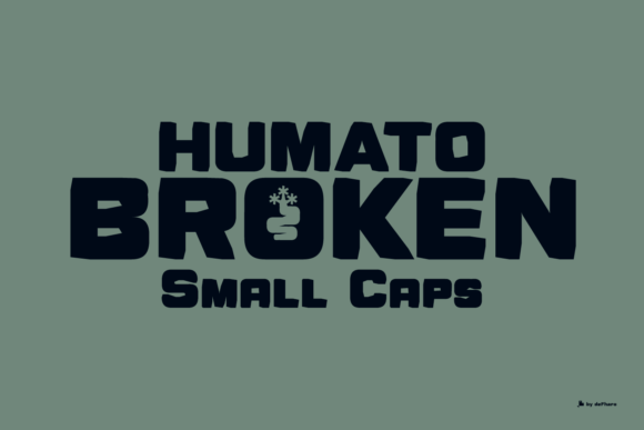 Humato Broken: A Display Font That Brings Life to Handmade Creations