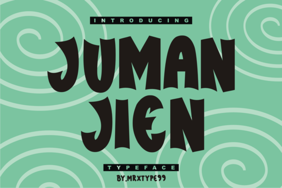 Juman Jien Font for Bold and Beautiful Design