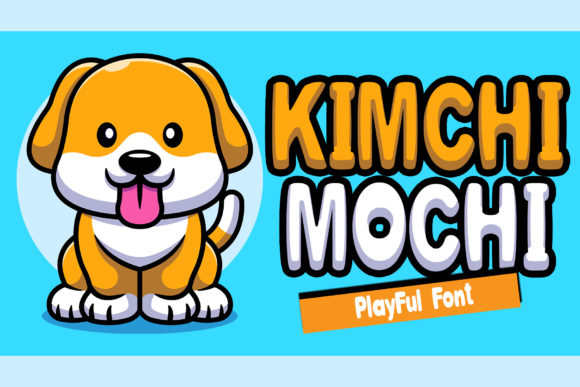 Kimchi Mochi: A Cool and Cute Display Font for Branding