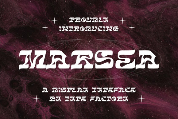 Marsea: A Cool Display Font for Bold Editorial Design