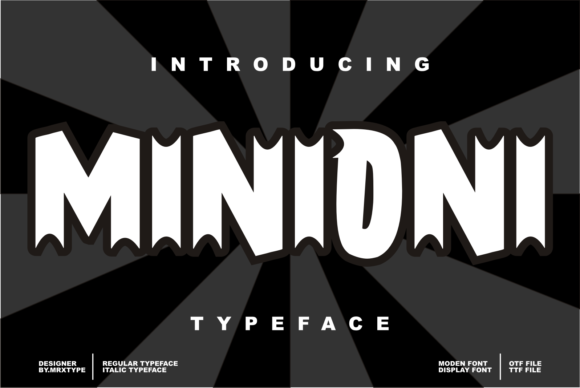 Minioni: A Cool Display Font for Modern Web Design