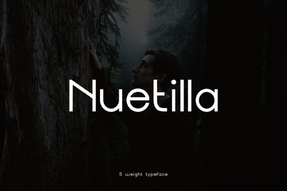 Nuetilla: A Modern Display Font for Strong Branding