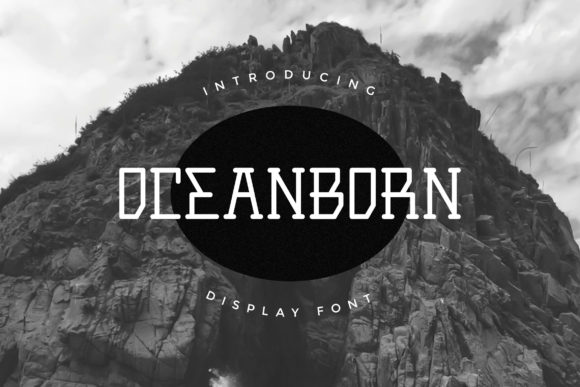 Oceanborn - Display: A Modern Font for Stylish Branding