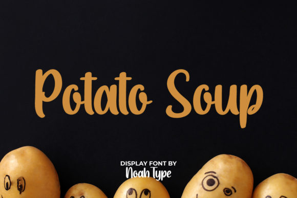 Potato Soup Font for Eye-Catching Branding and Campaigns