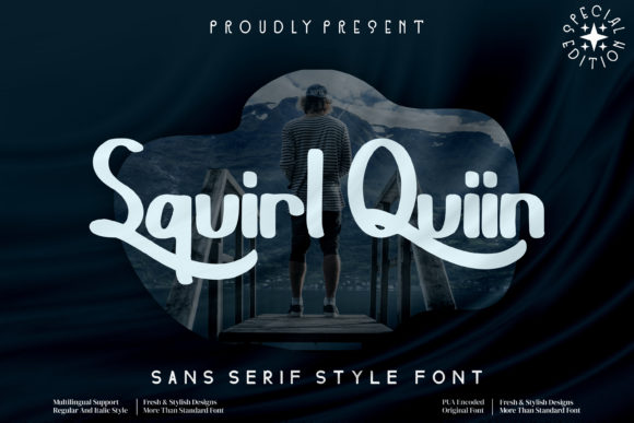 Squirl Quiin: A Display Font for Timeless Branding