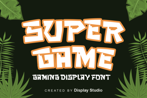 Super Game Font for Bold Branding and Creative Projects