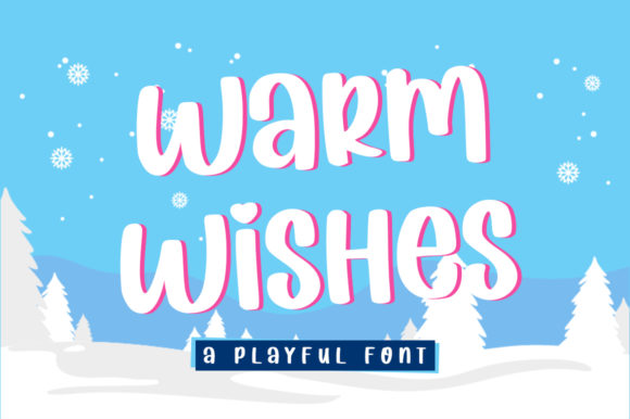 Warm Wishes Font for Playful Branding and Creative Projects